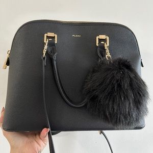 Black and Gold Aldo purse